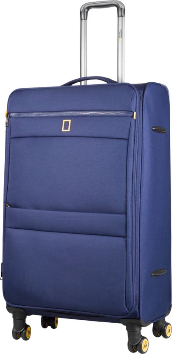 National Geographic Zachte Koffer / Trolley / Reiskoffer - 71 cm (Large) - Passage- Blauw - Blauw / Large