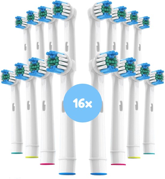 16x Opzetstuk tandenborstel voor Oral B Opzetstukjes Vervanging Triumph