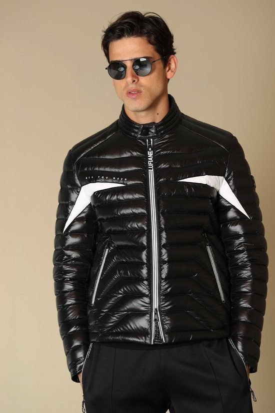 Fashionable Hooded Quality Men's Down Jacket Young and Middle-aged Cold-proof Warmth Thick Real White Duck Down Jacket