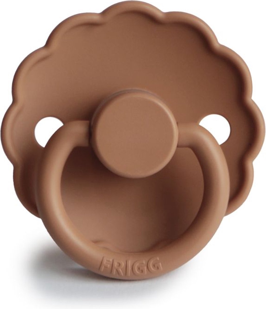 Frigg Daisy Siliconen Fopspeen 0-6M | Peach Bronze