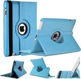 Draaibaar Hoesje 360 Rotating Multi stand Case - Geschikt voor: Apple iPad 2021 / Apple iPad 2020 / Apple iPad 2019 - 10.2 inch - Licht blauw