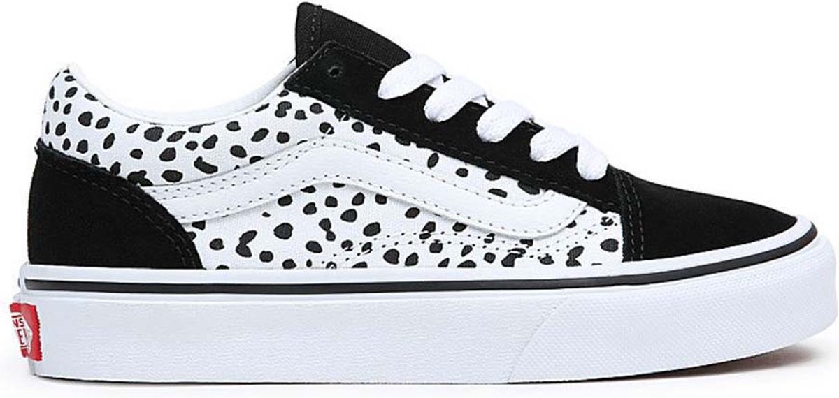 Zwarte Vans Sneakers Kids Old Skool Dalmatian