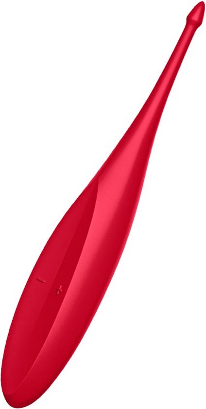 Foto: Satisfyer oplegvibrator tip vibrator twirling fun 17 5 cm waterdicht oplaadbaar lichaamsvriendelijke siliconen