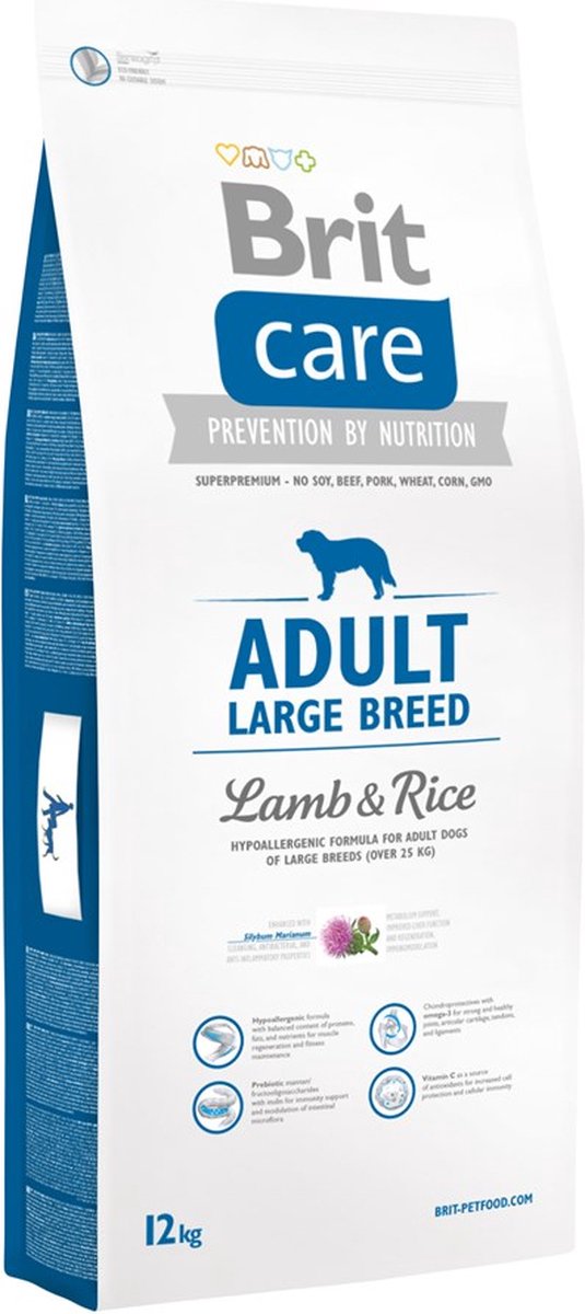 Brit Care Adult Large Breed Lamb & Rice 12 kg