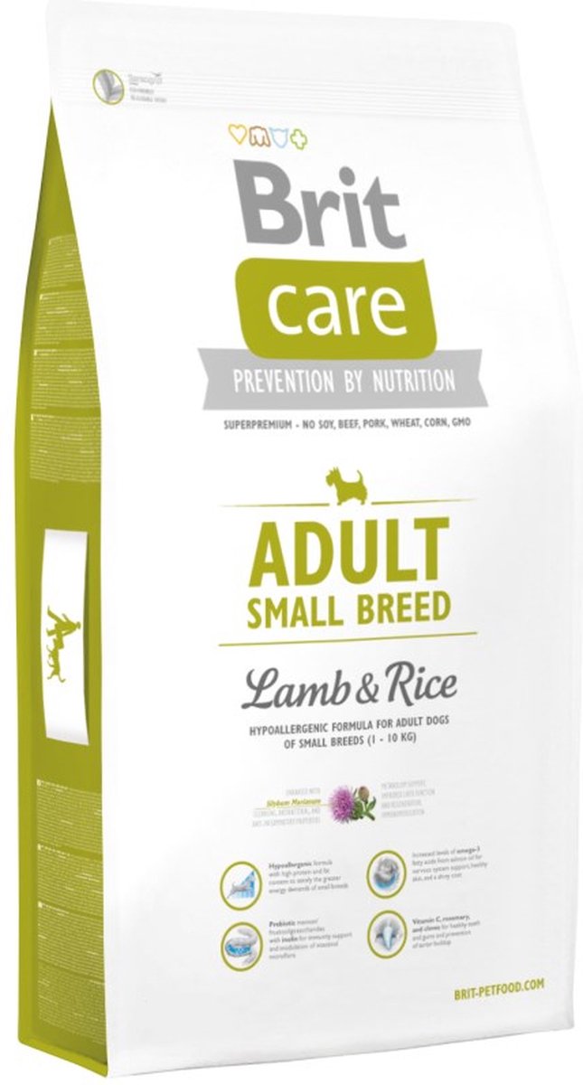 Brit Brit Care Adult Small Breed Lamb & Rice 3 kg