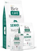 Brit Care Senior Agneau & Rice 3 kg hypoallergénique