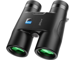 DrPhone APL11 Professionele Krachtige Verrekijker Met Unieke AutoFocus - 10X42– Volledige Multi Coated Lenzen - 10x vergroting – 42MM Objectief Lens - BAK4 - Zwart