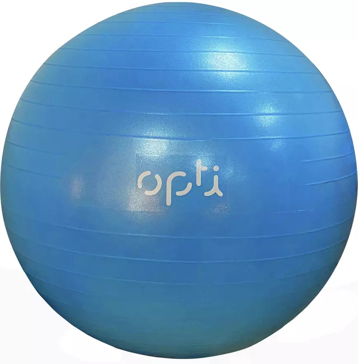 Opti Gym Ball fitnessbal-swiss bal 75cm blauw met pomp