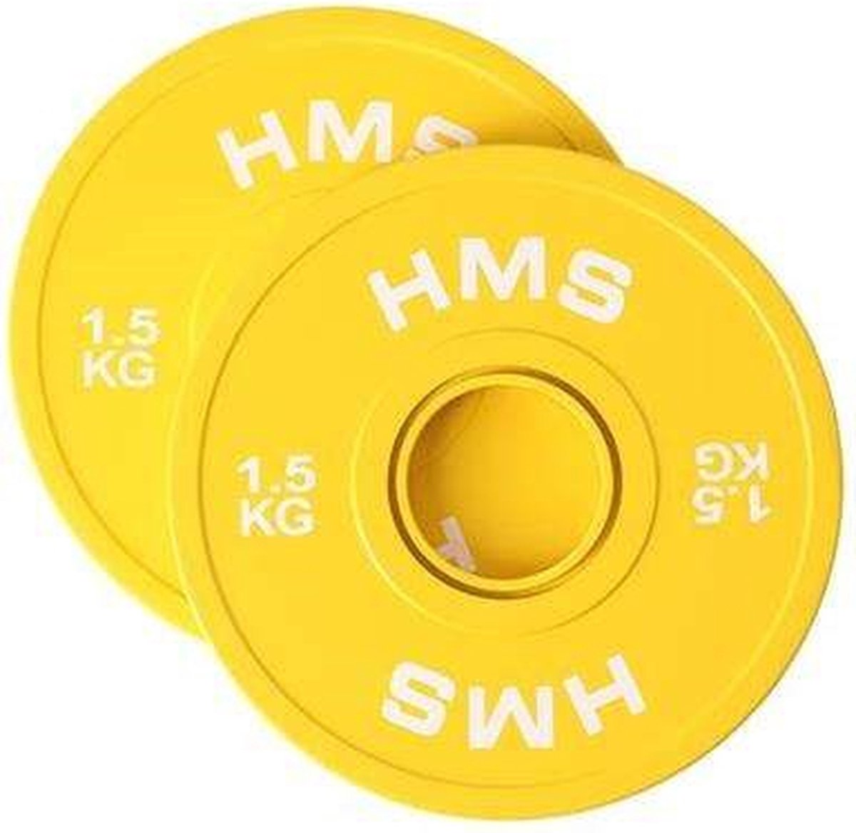 HMS - Olympische Halterschijf - 1,5 kg - Staal en Gecoat