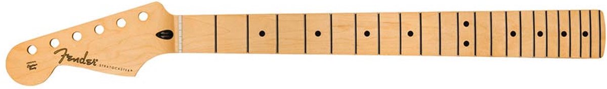 Gitaarhals voor linkshandige Stratocaster® Fender 22 frets 9.5