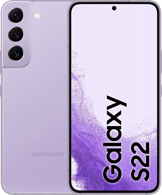 Samsung Galaxy S22 5G smartphone 6,1 inch OLED 256GB 8GB RAM 3 camera’s Android 12 Bora Purple