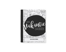 Vakantiedagboek | Reisdagboek | A5 | zwartwit | Studio Mamengo