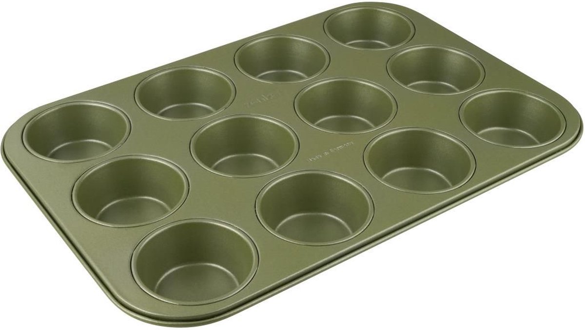 Zenker Muffinvorm 'Green Vision' 12 cups
