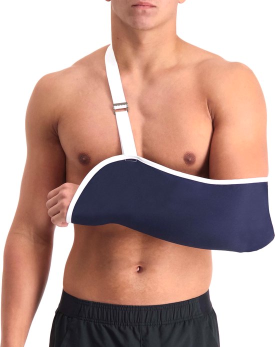 Dunimed Verstelbare Mitella - Arm Sling - Armdrager - Armondersteuning - Schouderbandage - Armdrager Pols - Universeel - Maat L
