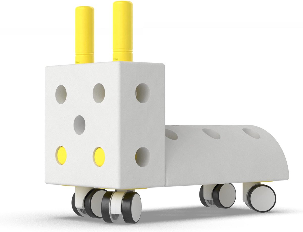 Modu Activity toy Tiny Ride Loopauto zachte blokken speelgoed 1 jaar speelgoed...