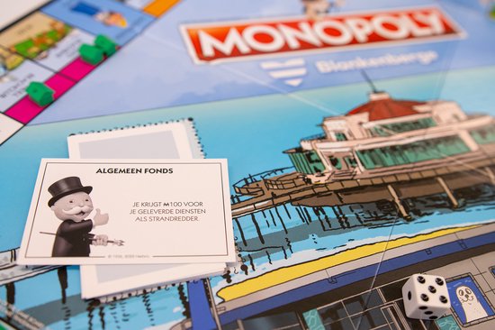 Thumbnail van een extra afbeelding van het spel Monopoly Blankenberge - Bordspel - Familiespel - Min leeftijd 8 jaar