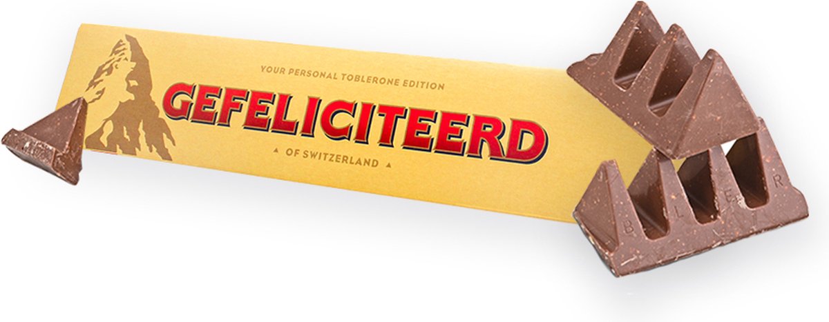 Idée Cadeau Original - Toblerone - Je T'aime - Barre Chocolat Au Lait -  360g à Prix Carrefour