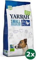 2x5 kg Yarrah dog biologische brokken small breed kip hondenvoer NL-BIO-01