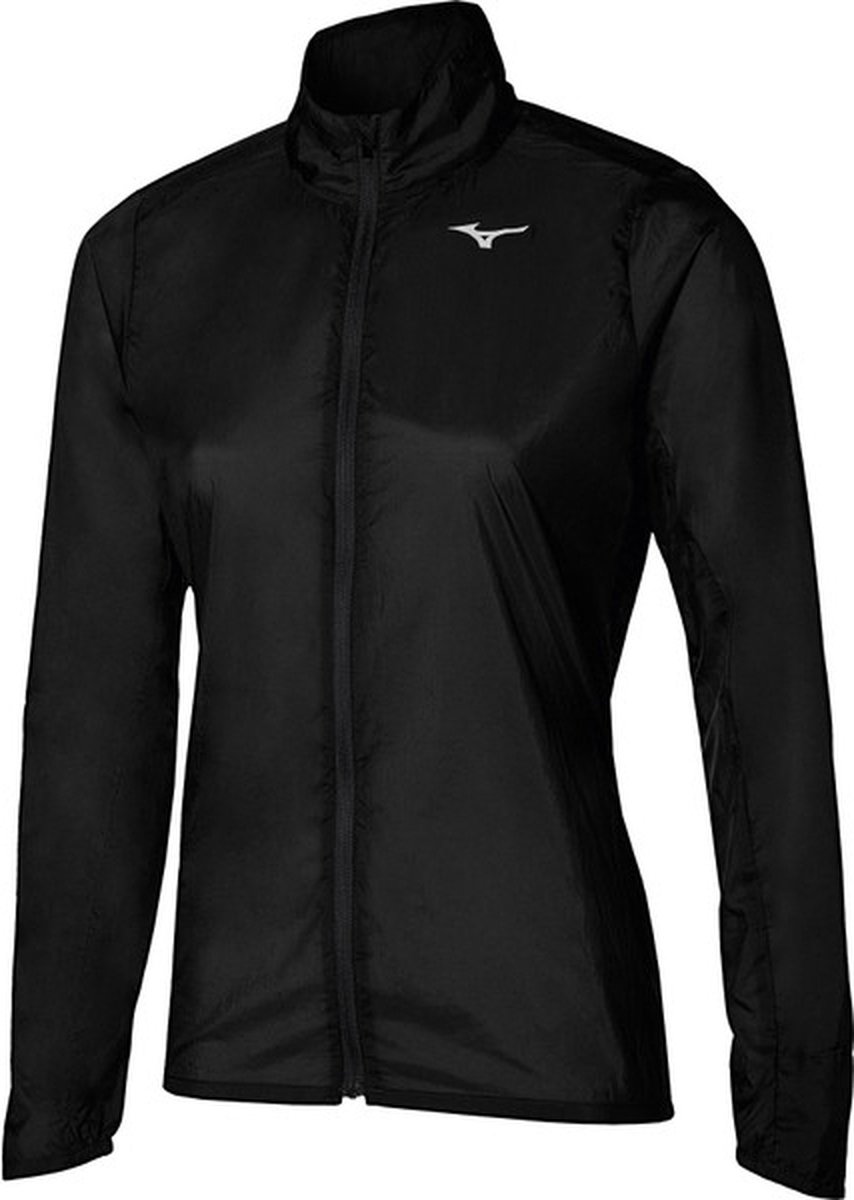 Mizuno Aero Jacket Dames - sportjas - zwart - Vrouwen