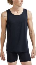 Craft Core Dry Singlet Heren - sportshirts - zwart - Mannen