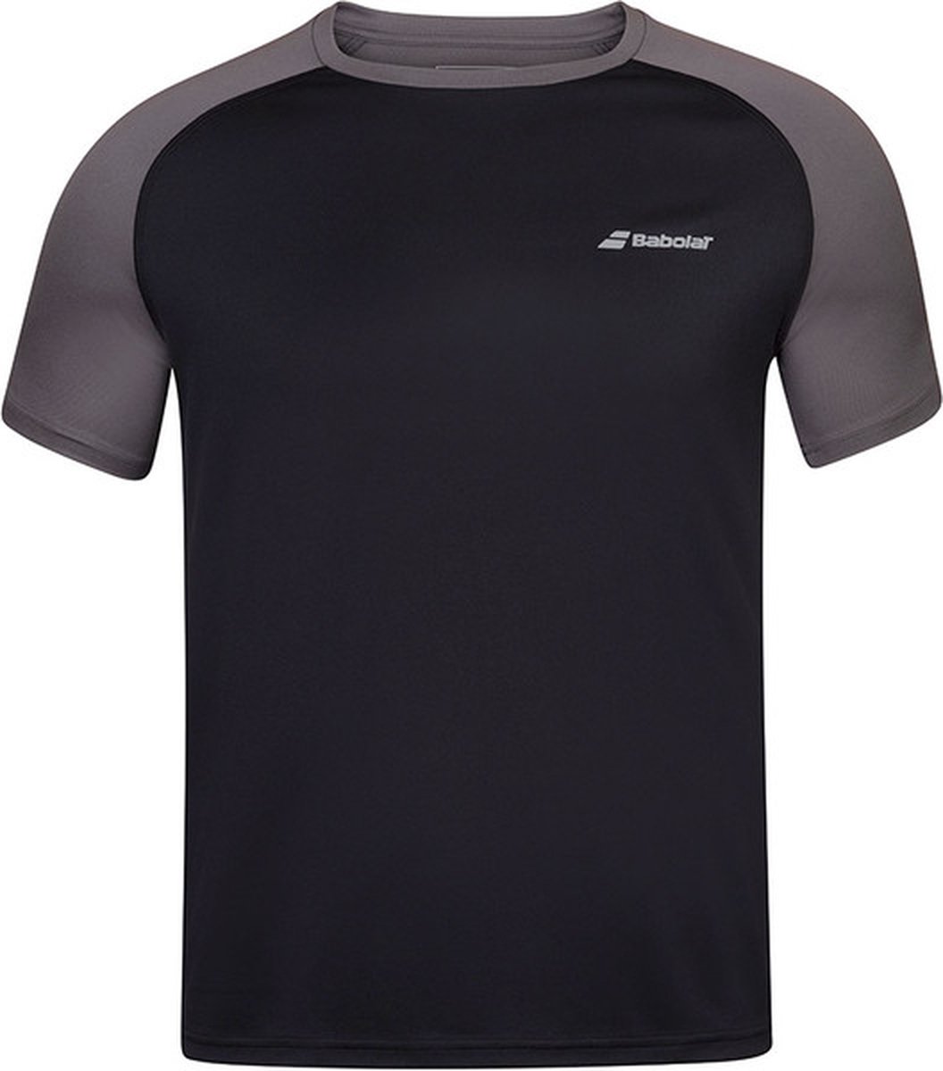 Babolat Play Crew Neck Tee - sportshirts - zwart - Mannen