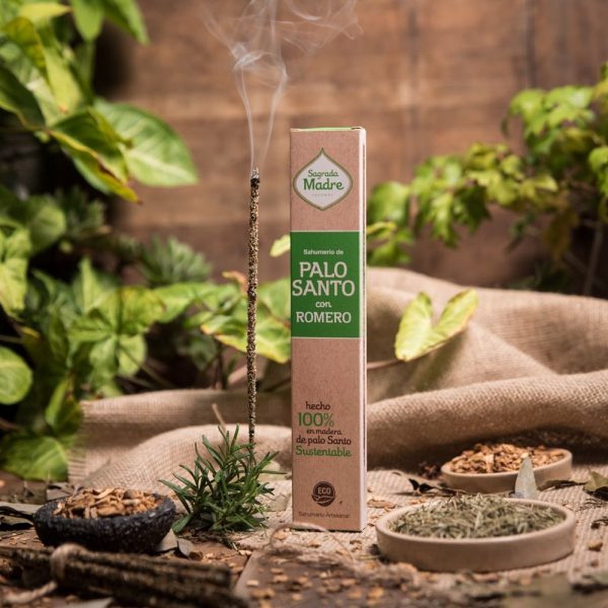 Wierookstokjes Palo Santo Rozemarijn