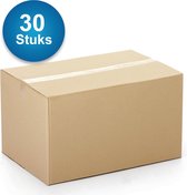Verzenddoos - Vouwdoos - Kartonnen dozen - 305 x 220 x 250mm - 30 stuks