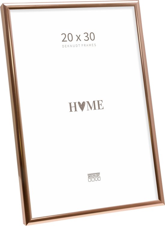 Deknudt frames fotolijst S027A5 - smal rosé goud aluminium - 20x30 cm