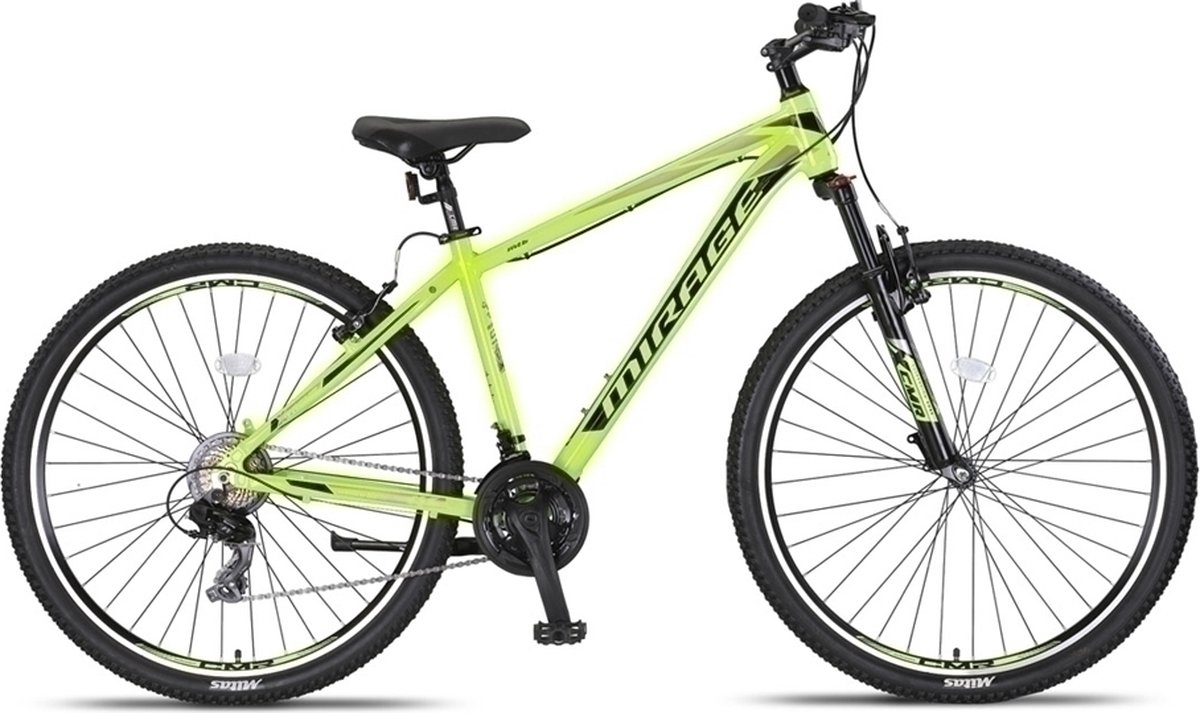 Umit Mirage Mountainbike 27,5 inch V-Brakes 21v Lime