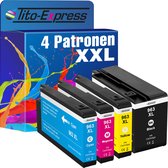 Tito-Express HP 963XL 4x cartridge alternatief voor HP 963 OfficeJet Pro HP 963 XL 9019 9010 9012 9020 9014 9022 9025 9016 9015