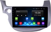Navigatie radio Honda Jazz 2008-2014, Android OS, Apple Carplay, 10.1 inch scherm, GPS, Wifi, Mirror link, DAB+, Bluetooth,