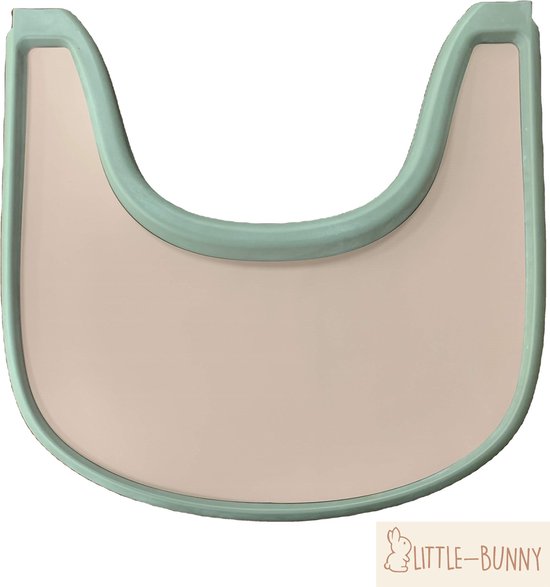 LITTLEBUNNY silicone placemat past perfect op de STOKKE Tripp Trapp