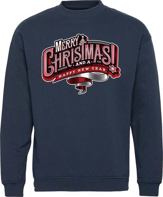 Dames Daily Merry Christmas Print O-hals Sweatshirt Ronde