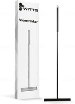 WITTS Luxe Vloerwisser - RVS - Vloertrekker - Vloertrekker met Steel - Vloerwisser Badkamer