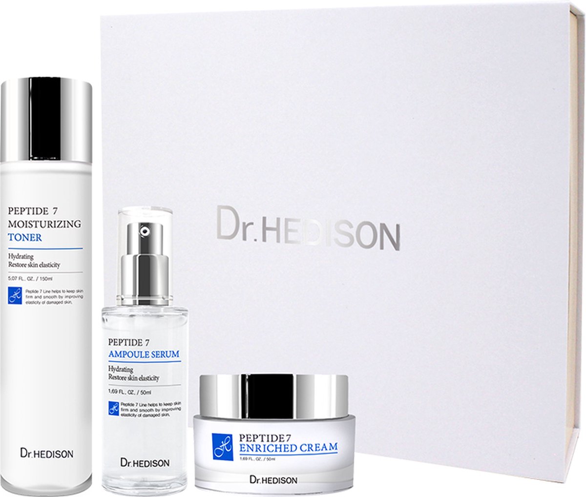 Dr. Hedison Peptide 7 Skincare Cadeau Set - [K-Beauty & Cosmetica]