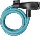 AXA - Resolute 8-120 – Slot voor Fietsen - Kabelslot - Gebruiksvriendelijk - 120 cm lang - Diameter 8 mm - Licht blauw