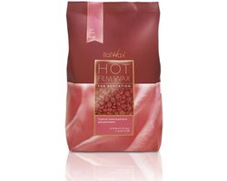 ItalWax Film Wax Rose - 1 Kg - Premium Film Wax Rose voor Gladde Huid - Perfect voor Thuisgebruik