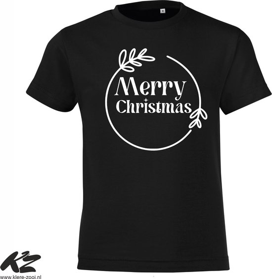 Klere-Zooi - Merry Christmas #1 - Kids T-Shirt - 104 (3/4 jaar)