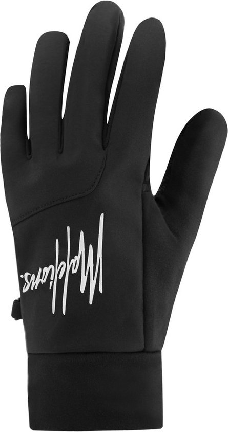 Malelions Men Signature Gloves Zwart Maat S