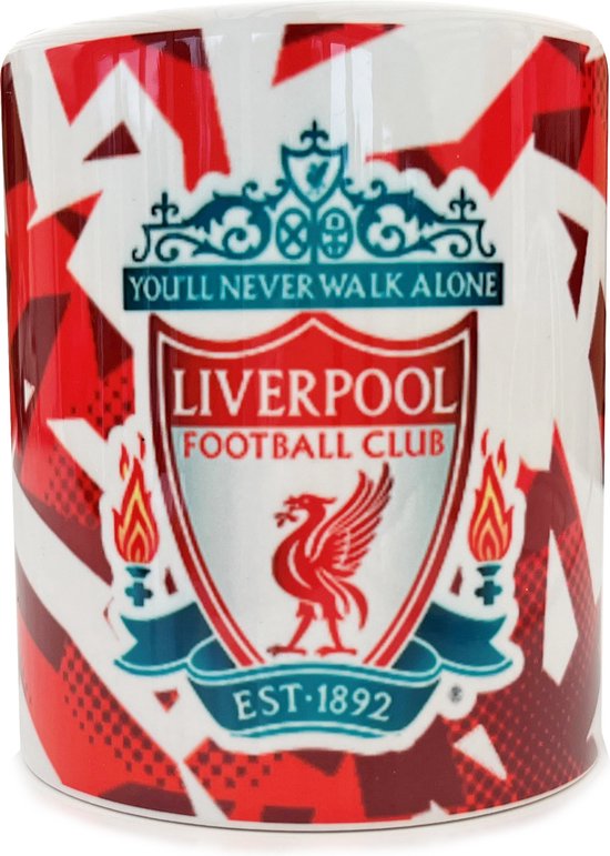 Liverpool tas - mok MD blauw/rood