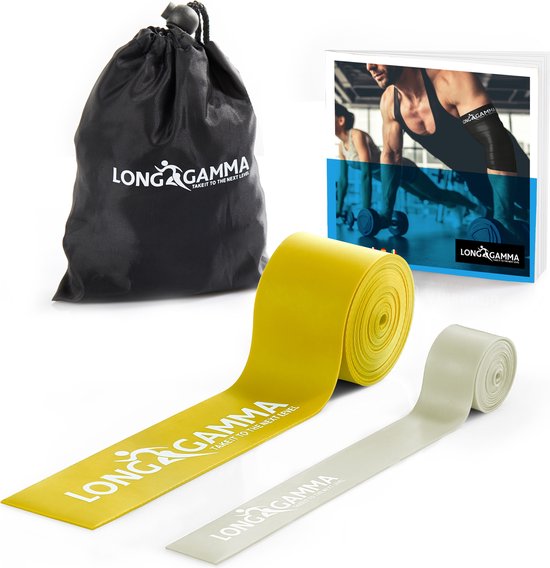 Bandes De Compression Flossing - Lot De 2, Latex, Pour Récupération Musculaire Et Mobilité - Idéal Sport, Rééducation - 12