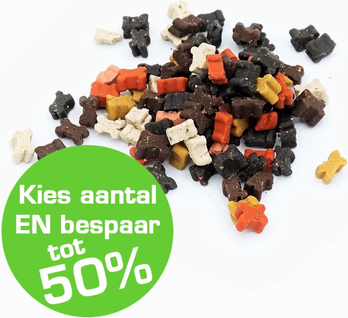 Boomy Hondensnacks Hondensnoepjes mini mix 1.5kg