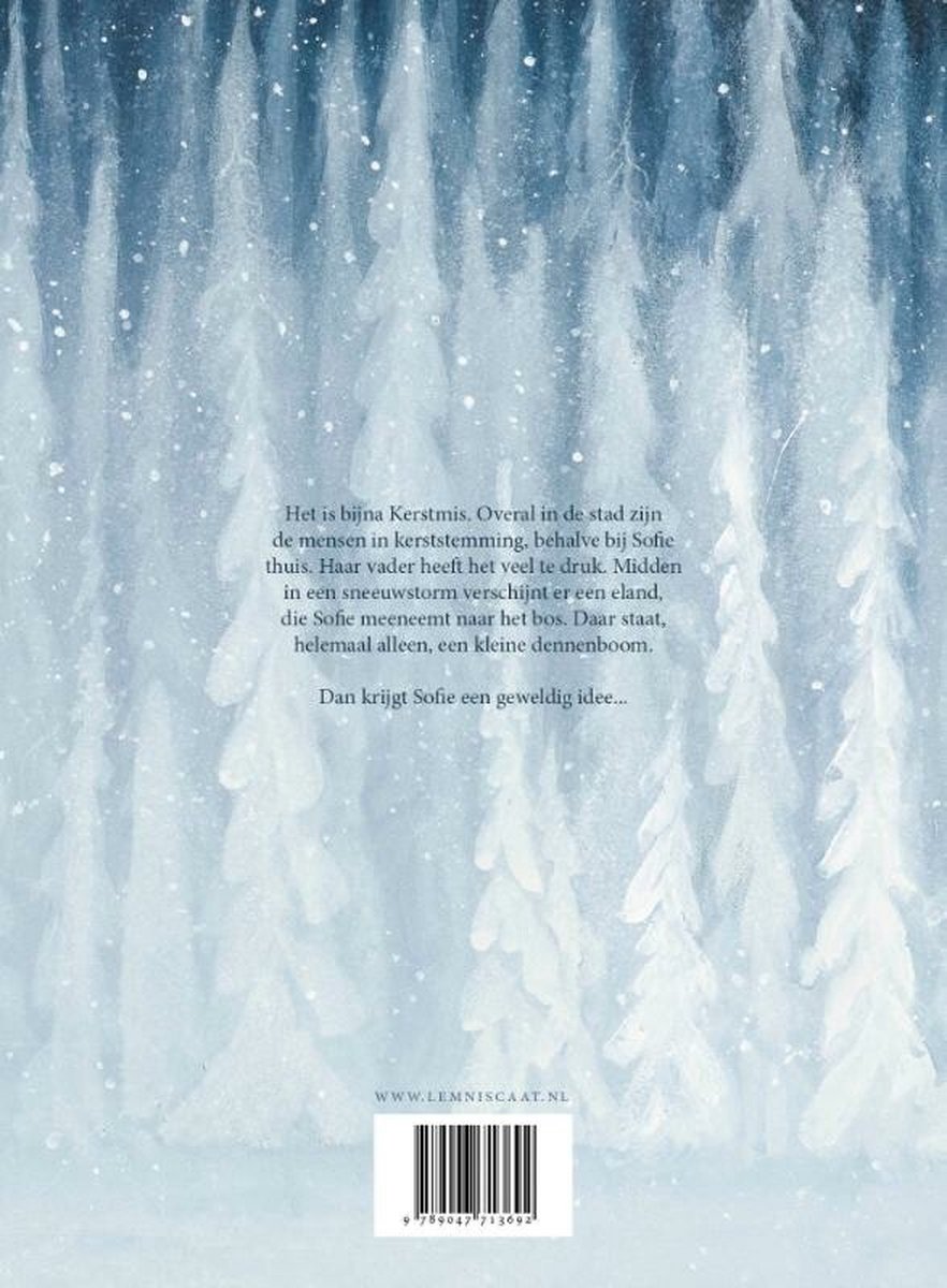 Ergens in de sneeuw - back cover