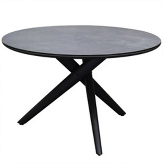 New Valley dining tuintafel 120 cm rond aluminium | bol