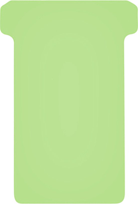 Planbord t-kaart a5548-25 48mm groen | Pak a 100 stuk