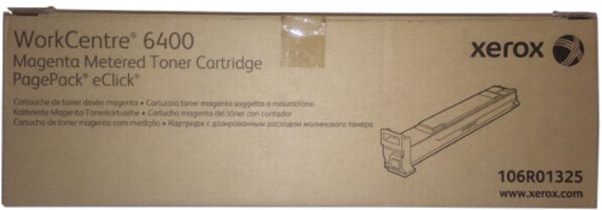 Xerox 106R01325 tonercartridge 1 stuk(s) Origineel Magenta