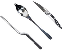 Diamant Sabatier Les Amis du Chef - zakmes - sauslepel - kookpincet