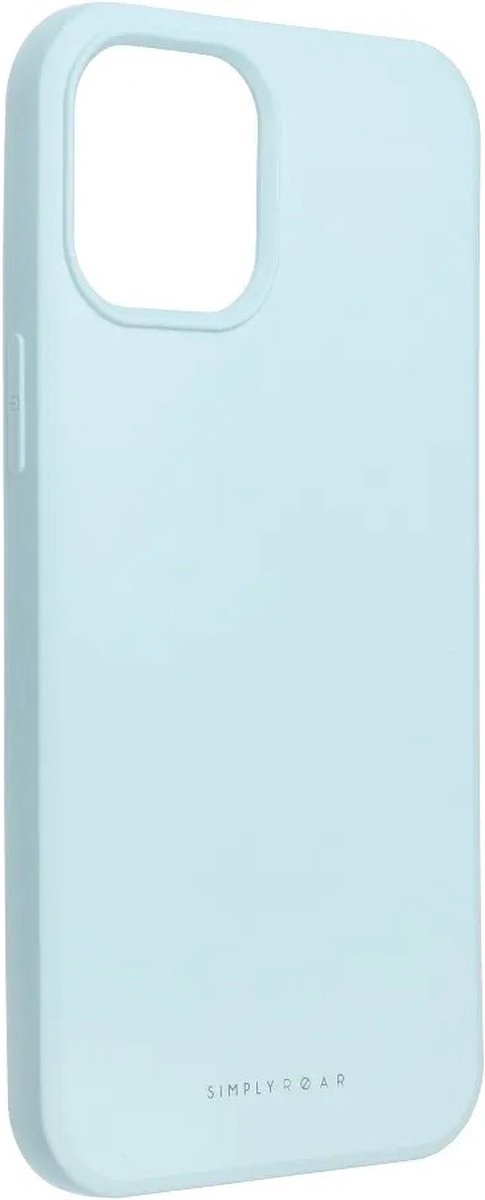 Roar Space Siliconen Back Cover hoesje iPhone 12 Pro Max - Sky Blue