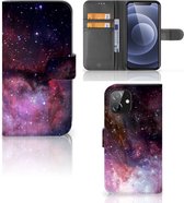 Book Case Geschikt voor iPhone12 | 12 Pro (6.1") Galaxy