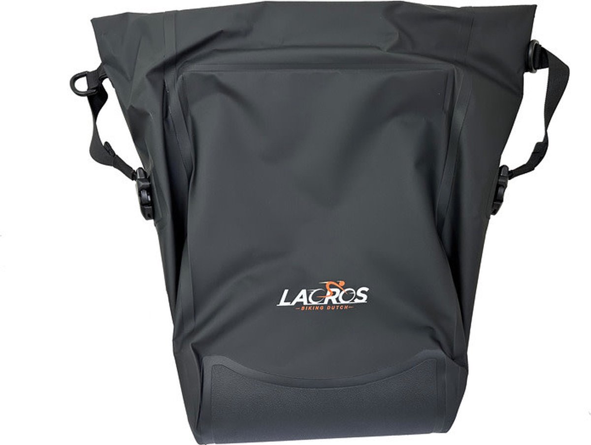 Lacros - Fietstas - enkel fietstas 20 liter - Waterproof - gemakkelijk vastzetten en losmaken
